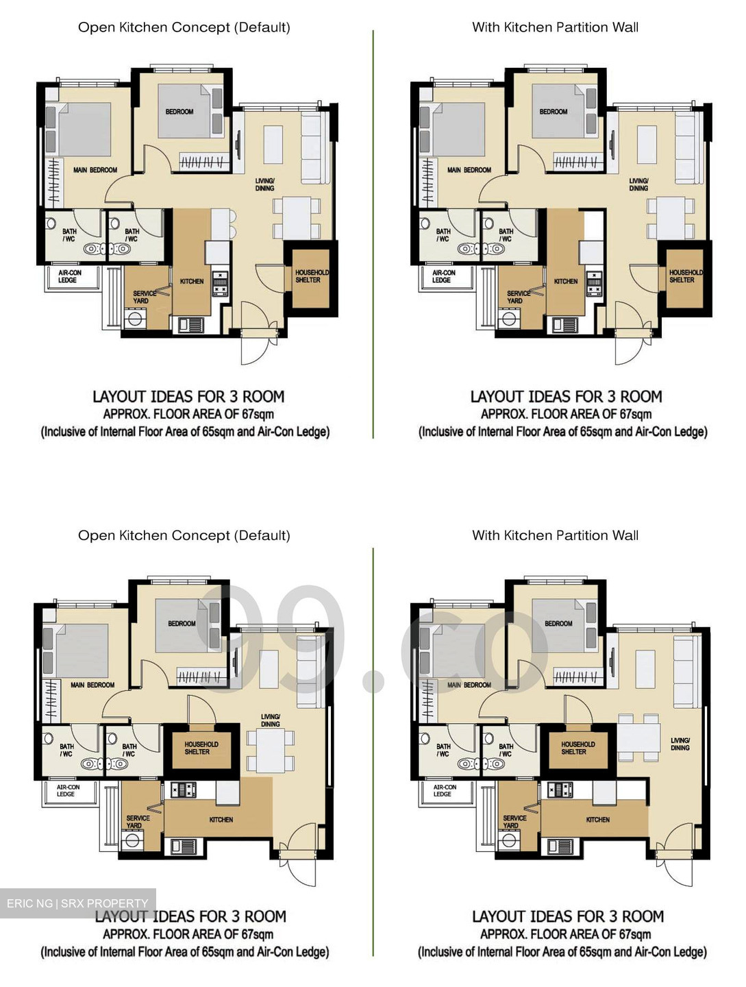 Blk 813B Khatib Court (Yishun), HDB 3 Rooms #632350281